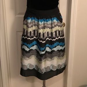 Apostrophe print skirt, size 14